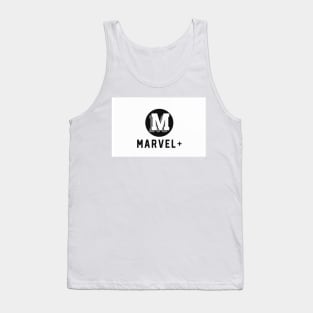 Marvel Plus Bold Shadow B&W Tank Top